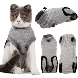 Cat Surgical Recovery Suit – Breathable Post-Operative Wear | Custom Logo OEM/ODM
